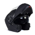 Flat Black Modular Motorcycle Helmet N4829