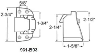 931 Series Surfacemount Latch N944