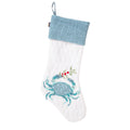 20” Embroidered Blue Crab Stocking U689889