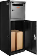 Galvanized Steel Package Delivery Box with Coded Lock W7664
