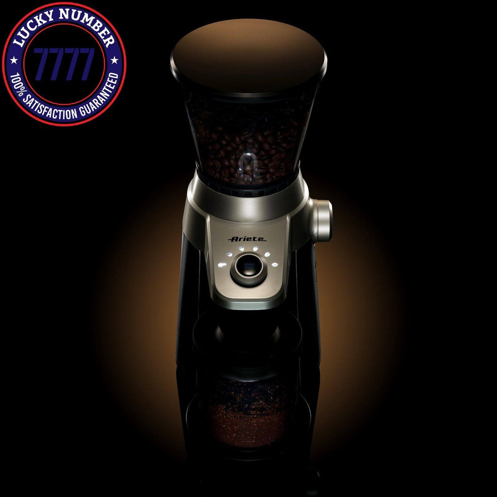 Conical Burr Electric Coffee Grinder Stainless Steel T7750