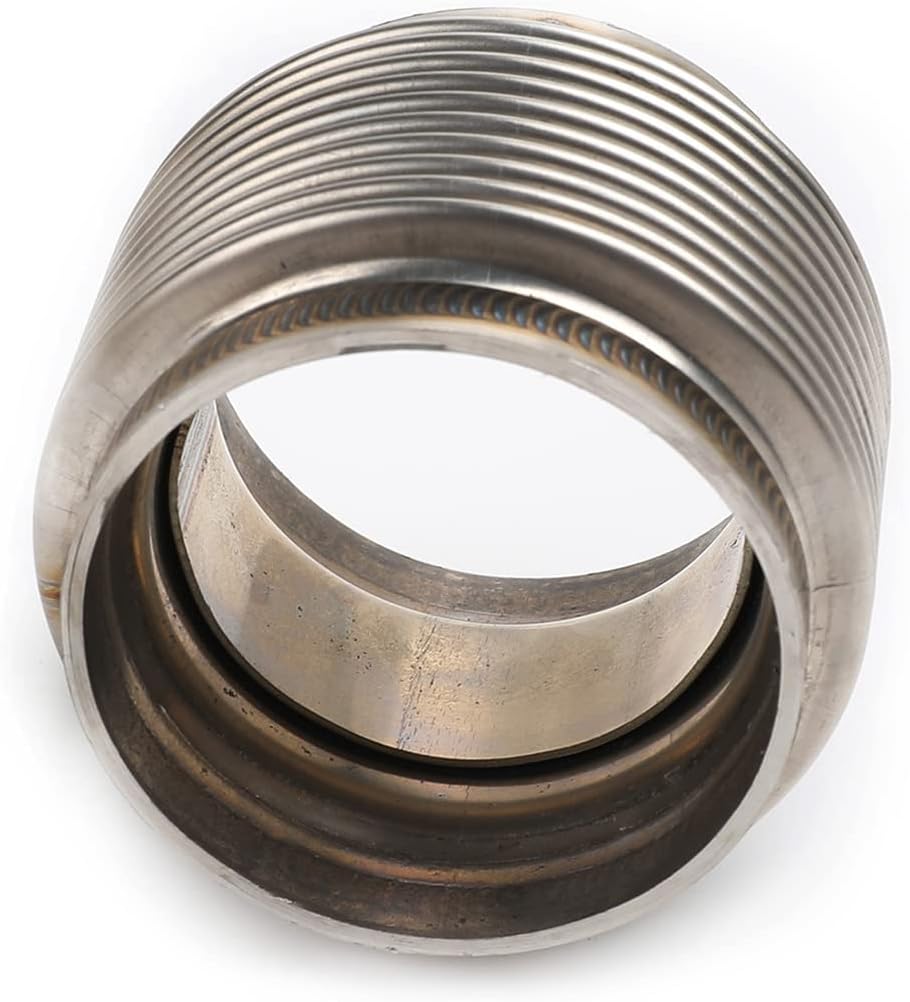 2.5" ID T304 Stainless Steel Exhaust Bellow Flex Joint Pipe Pack of 2 B4835