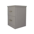 White Alder 2-Drawer Vertical Filing Cabinet Q58436
