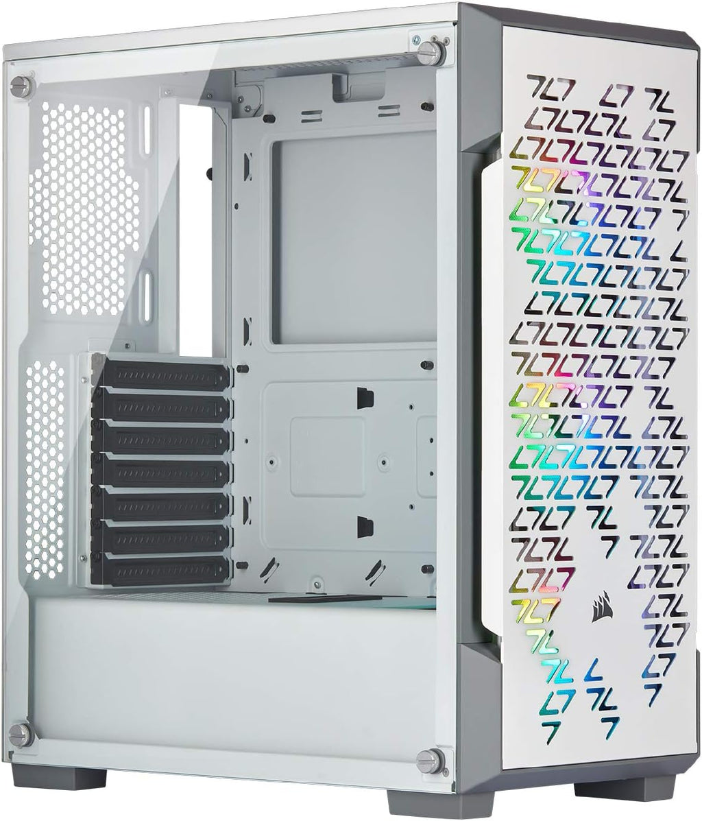 Black Tempered Glass Mid-Tower Smart Case R479744