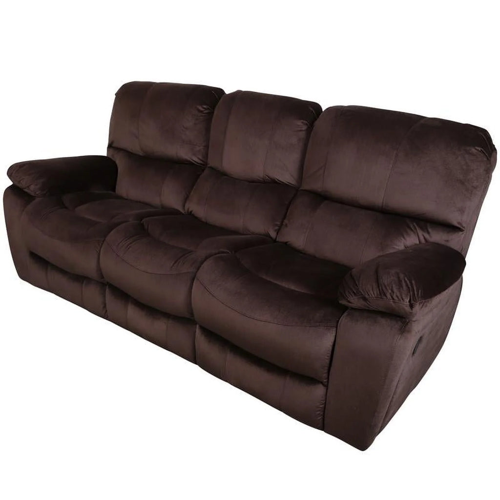 Chocolate Reclining Sofa O6370