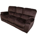 Chocolate Reclining Sofa O6370