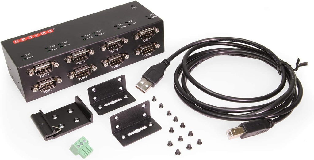 USB 8-Port Serial RS-232 with FTDI Chipset V971864