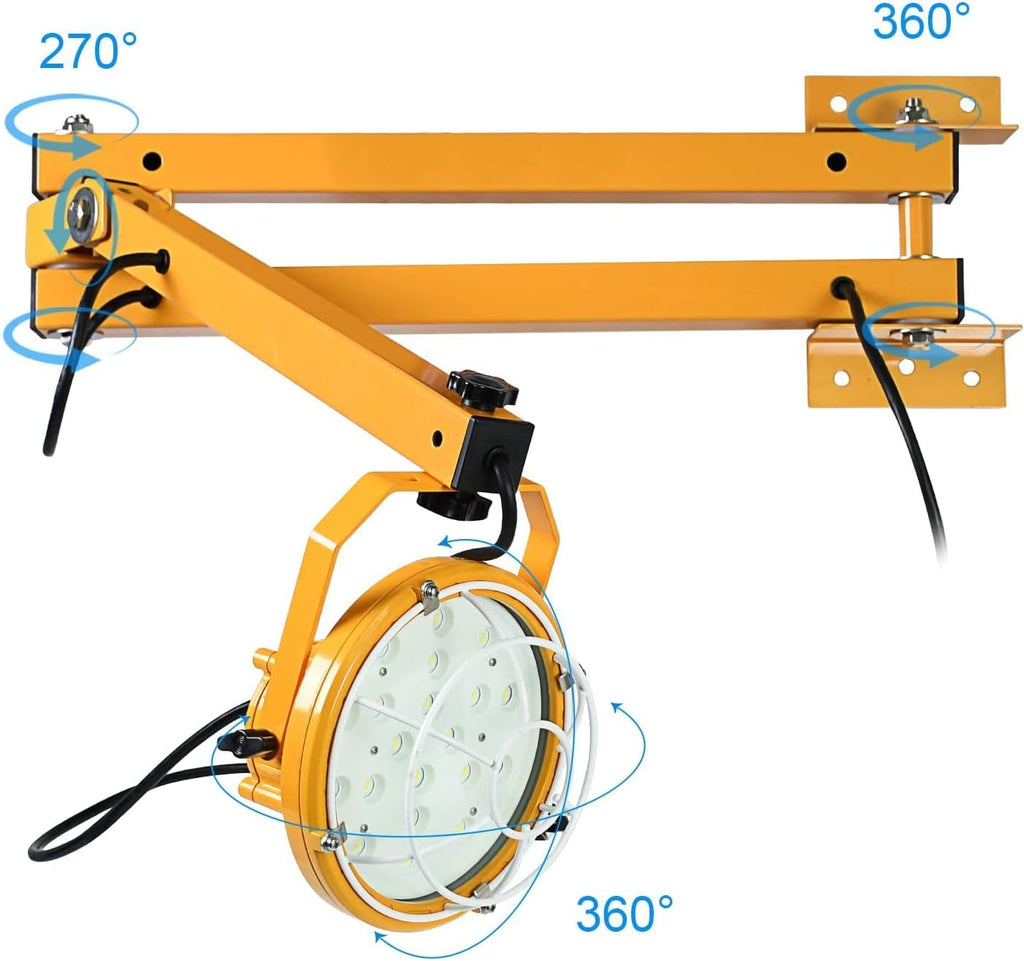 50W LED Loading Dock Light with Double Swing Arm G48185