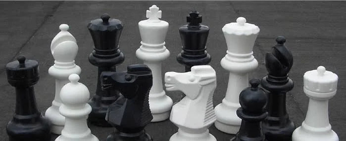 12x22 King Giant Plastic Chess Set M962941