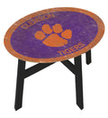 Clemson Tigers Wood Side Table X340972