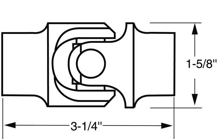Single Steering Universal Joint S681