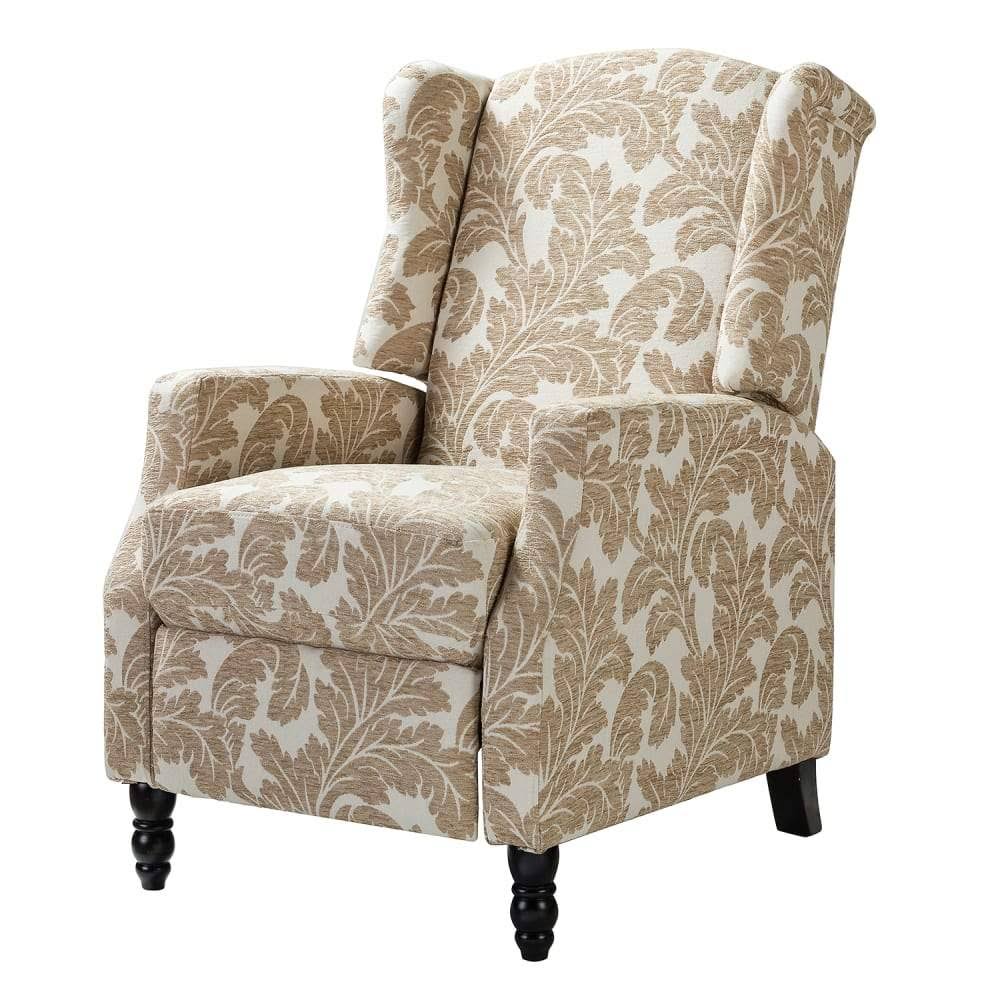 Navy Wing Back Manual Recliner B927057