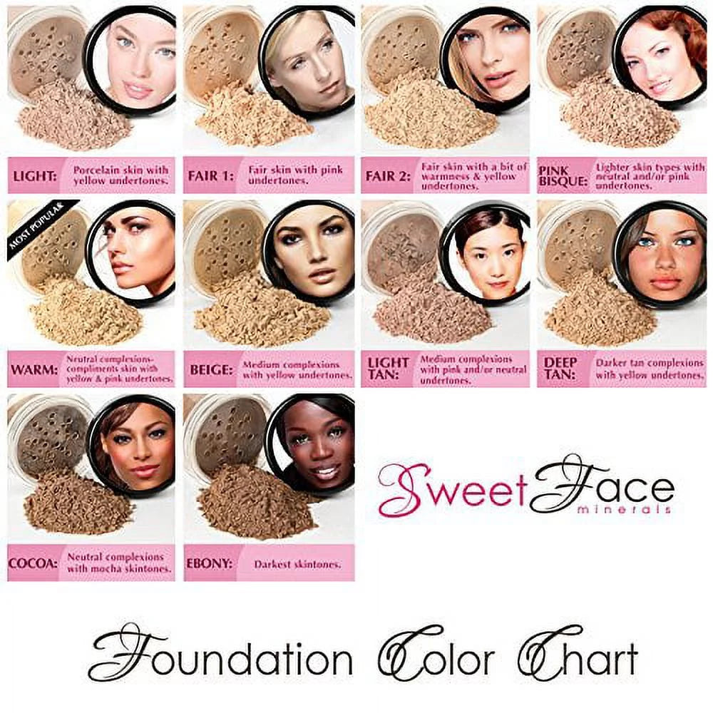 Beige Leopard Makeup Brush Set O48293
