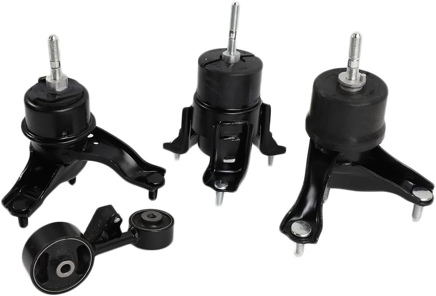 4 PCS Engine Motor Trans Mount Kit Compatible with 02-06 Camry 2.4L U27283