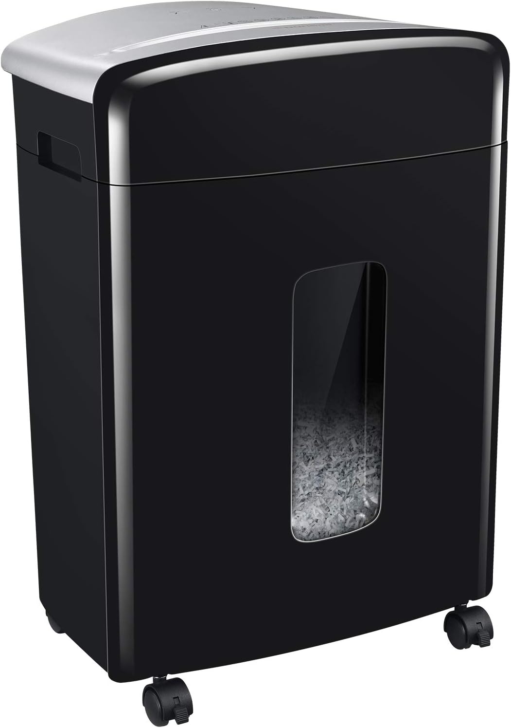 12-Sheet Micro Cut Paper Shredder with Pullout Basket N121809