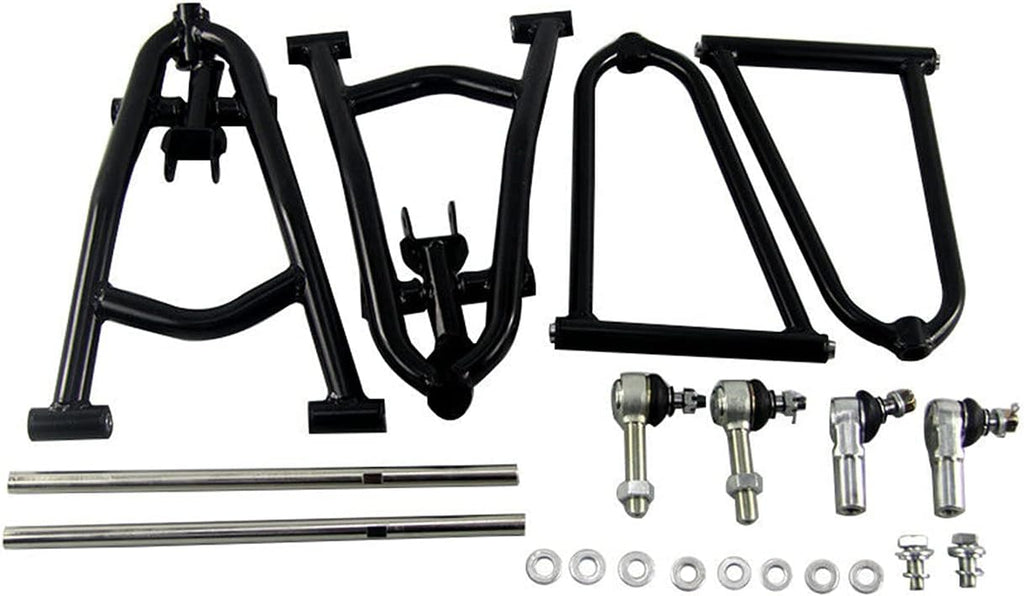 Front Upper Lower Left Right A-Arm +2'' Wide Chromoly Fully Adjustable W96398