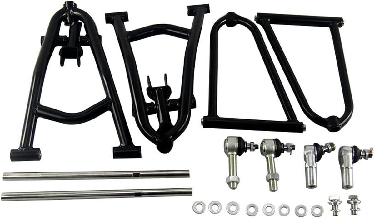 Front Upper Lower Left Right A-Arm +2'' Wide Chromoly Fully Adjustable W96398