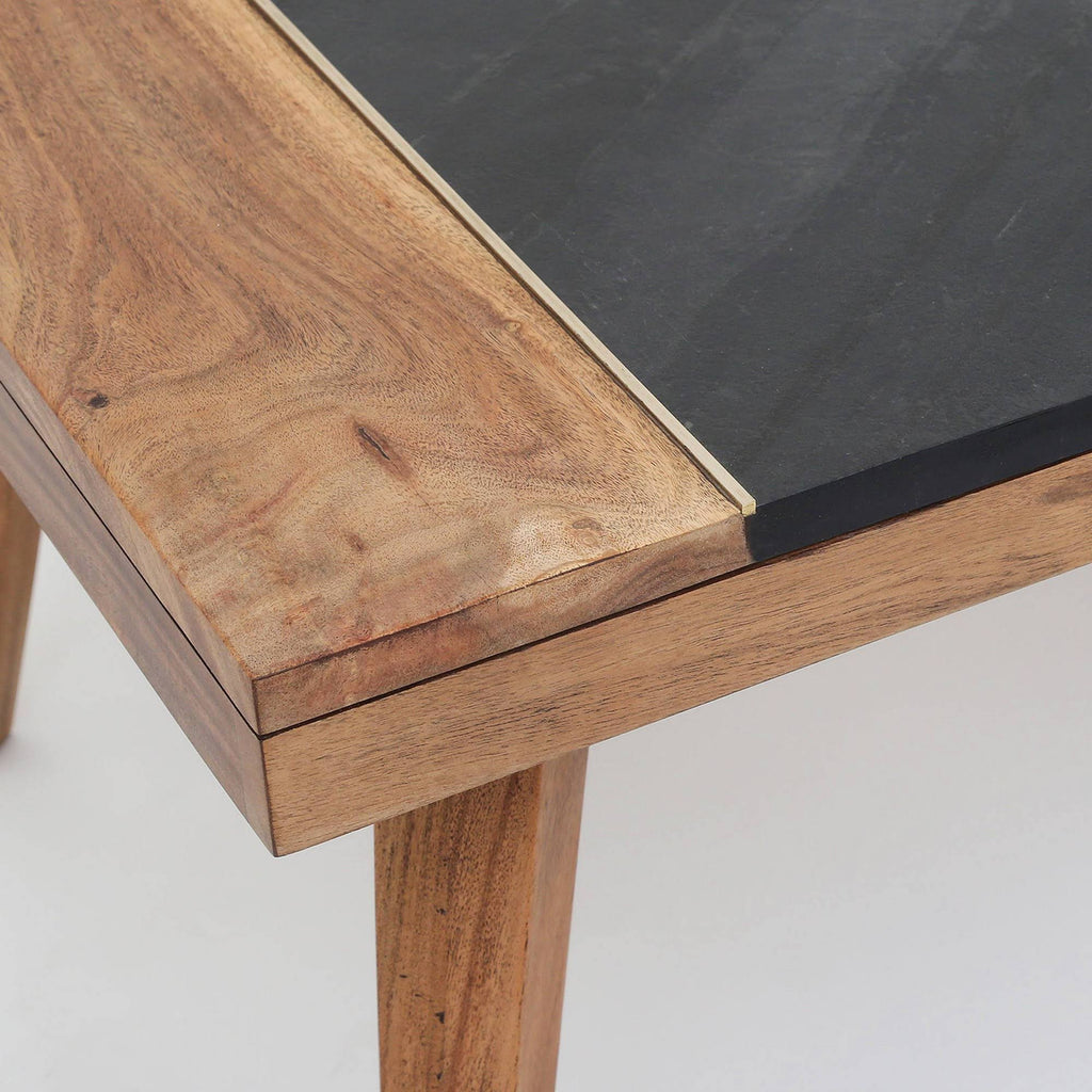 Natural Matte Square End Table U5981