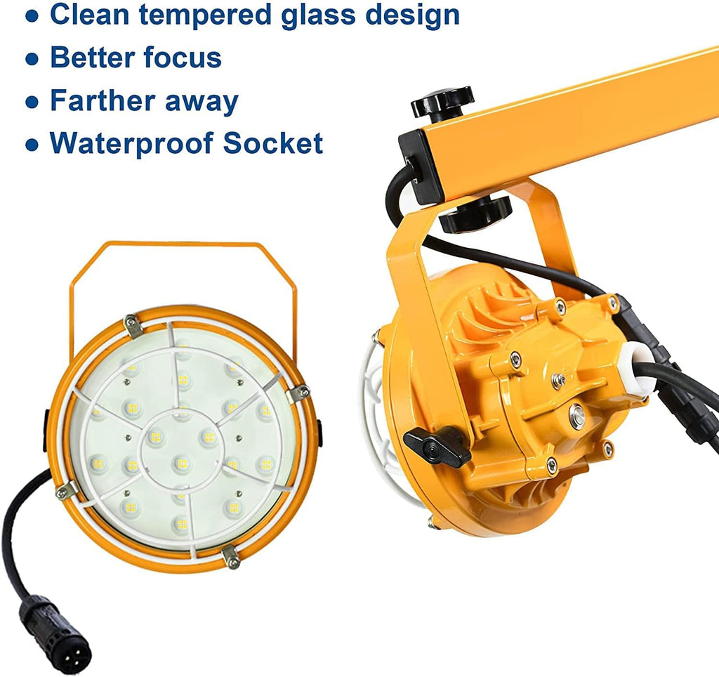 50W LED Loading Dock Light with Double Swing Arm G48185