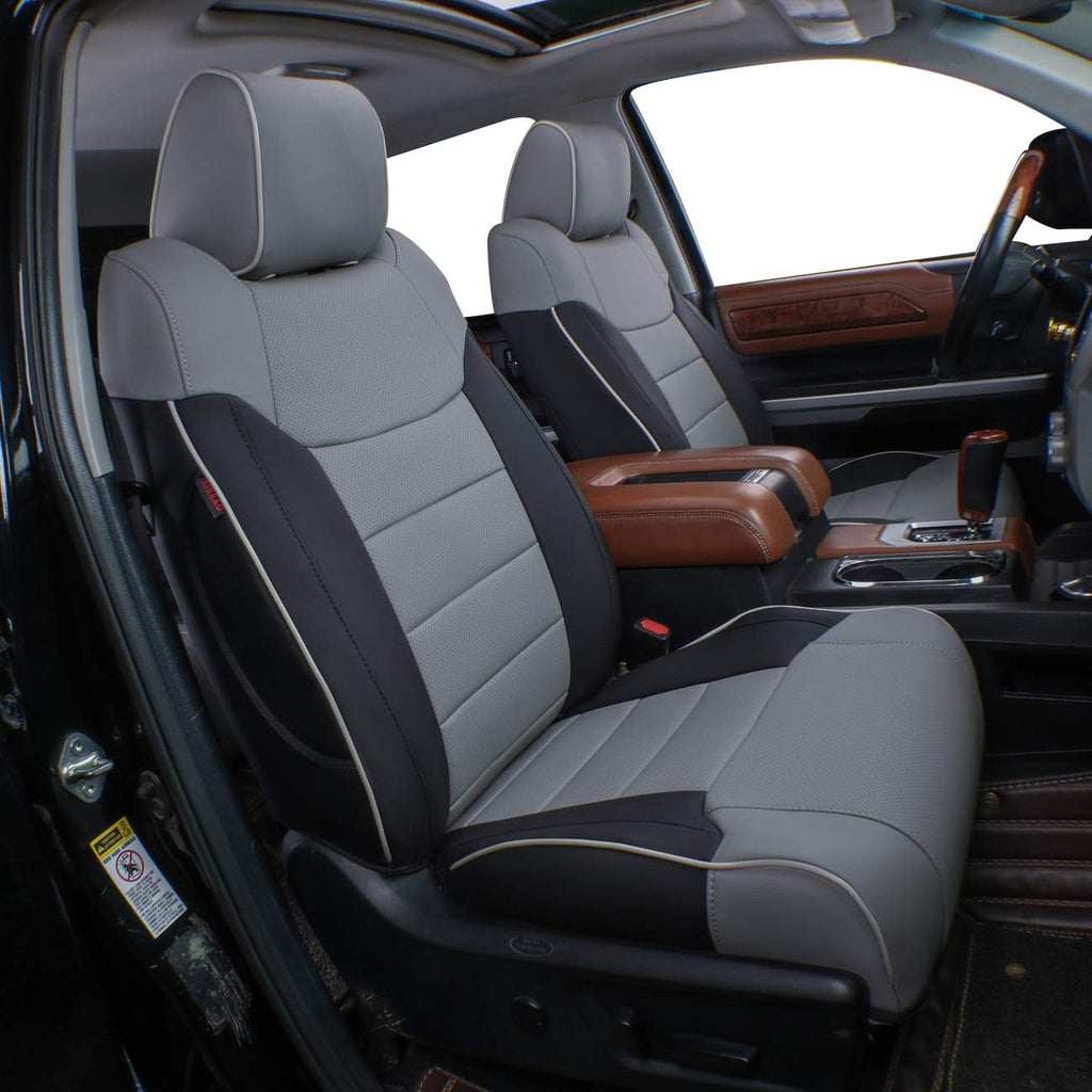 Custom Car Seat Covers Neoprene Black Pack of 2 E82499