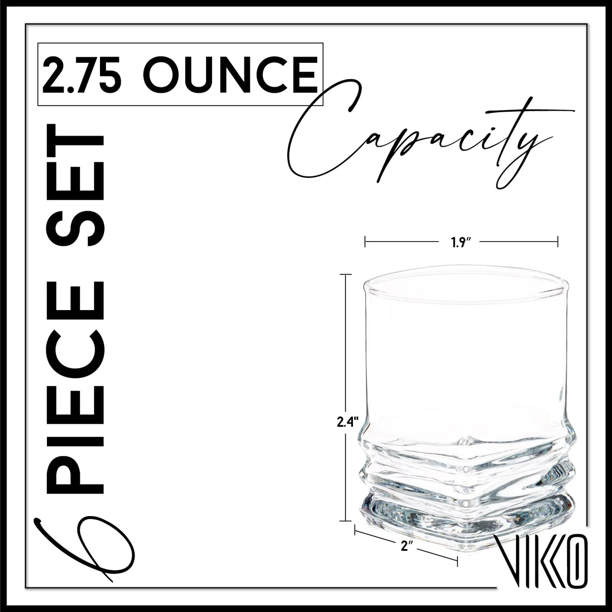 1.9 Ounce Shot Glasses Set of 12 Q604249