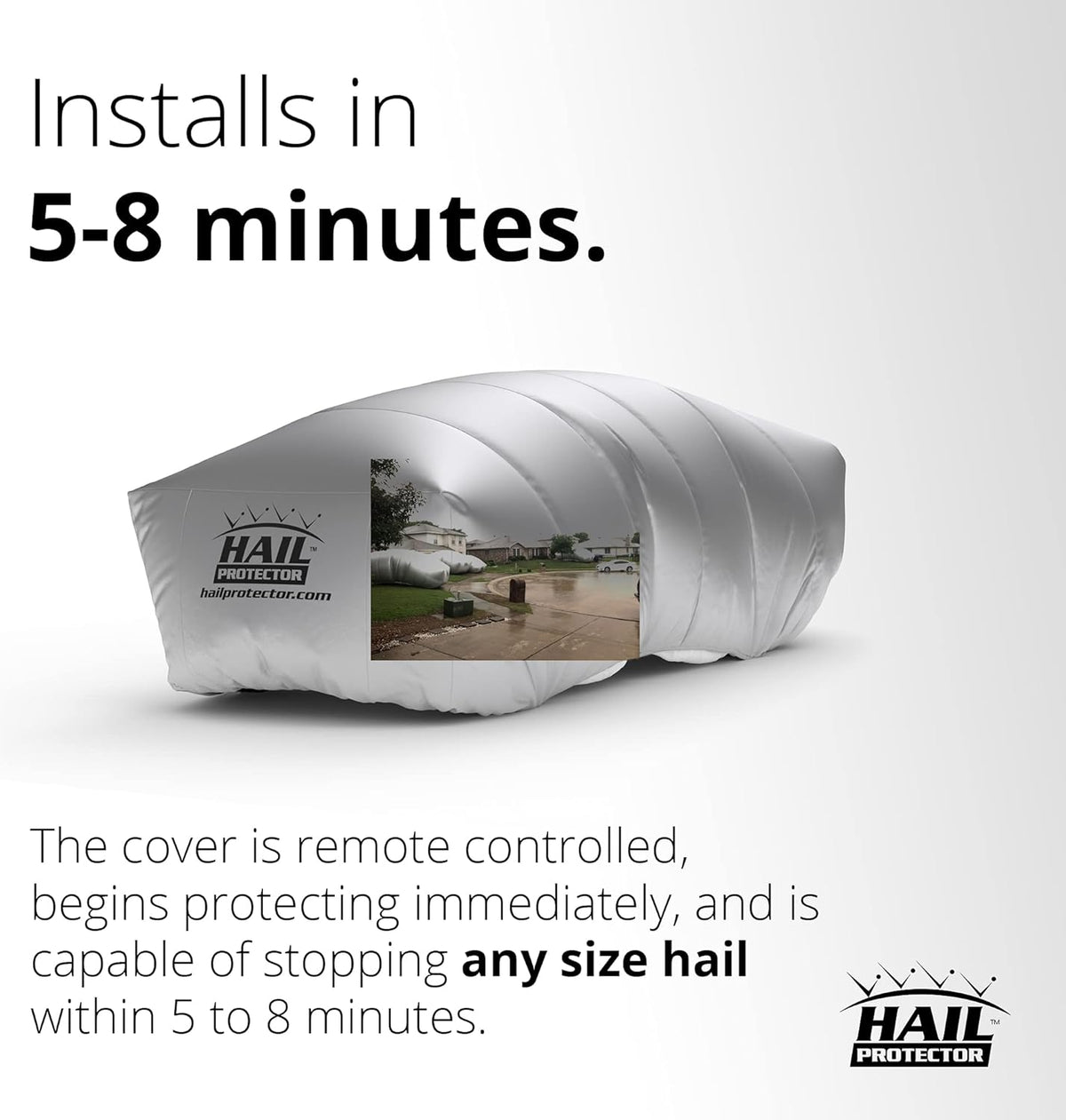 Portable Car Cover System P215