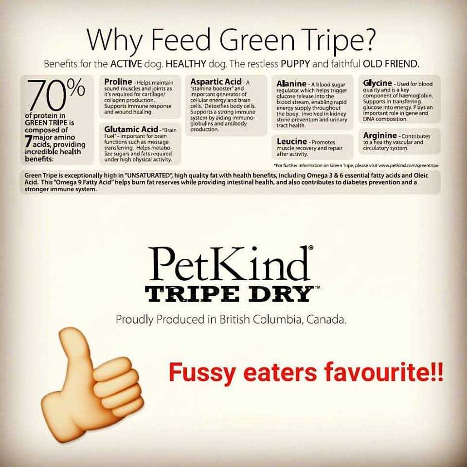 Beef Tripe Formula Dry Dog Food R75009