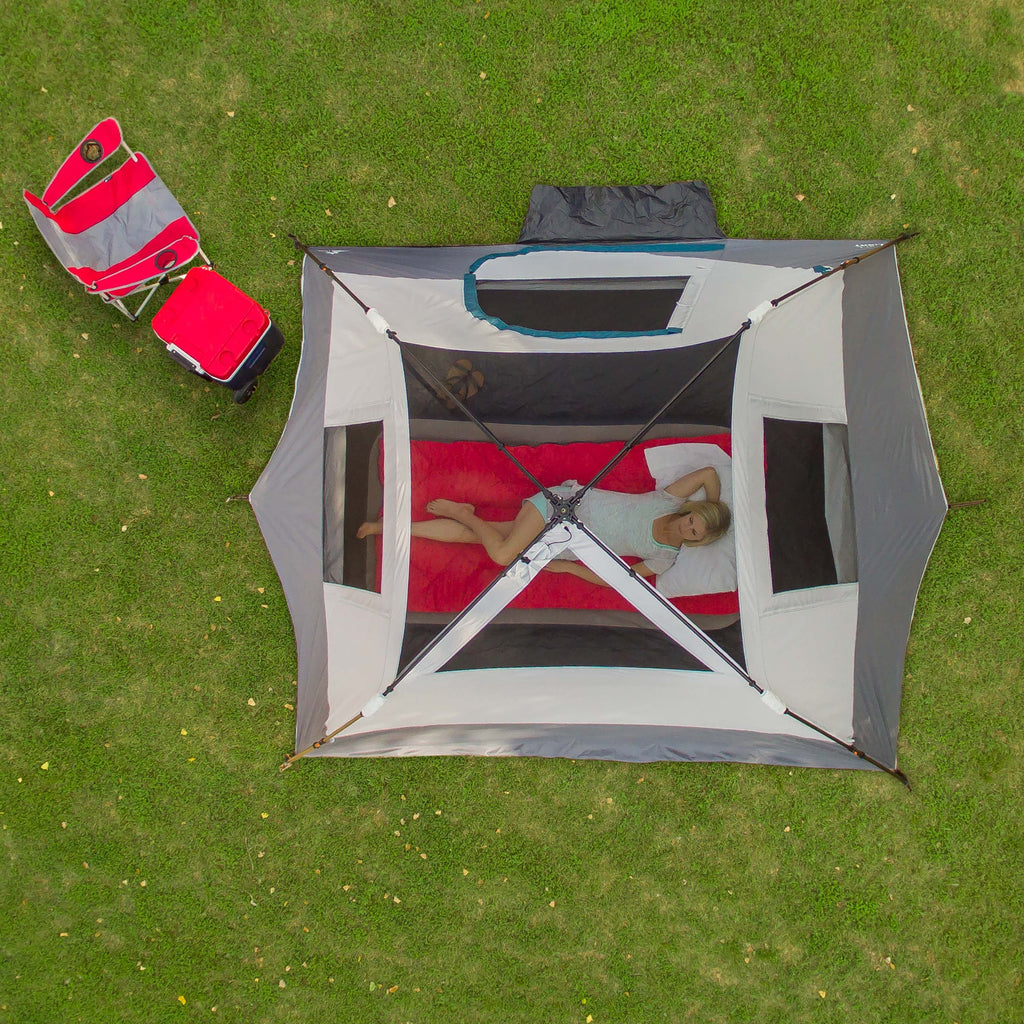 6-Person Instant Cabin Tent with LED Light U546379