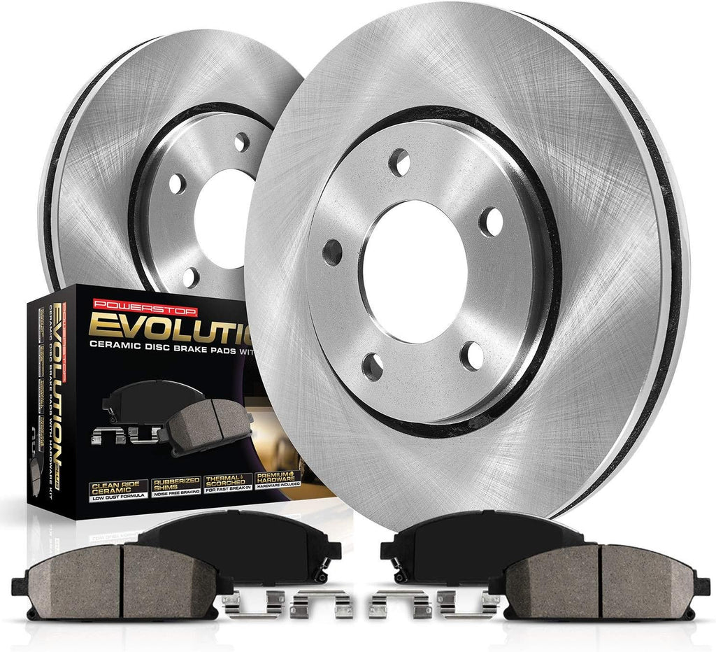 Front Brake Pad and Rotor Kit Q982