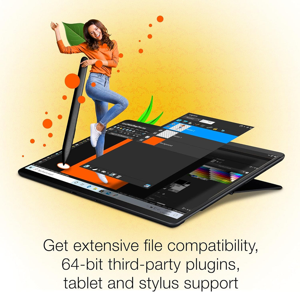 Photo Editing & Graphic Design Software [PC Disc] Pack of 2 X14043