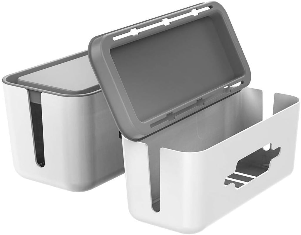 Cable Management Box with Phone Stand, Pack of 2 Q120059