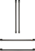 Brushed Black Refrigerator Handle Kit N2586