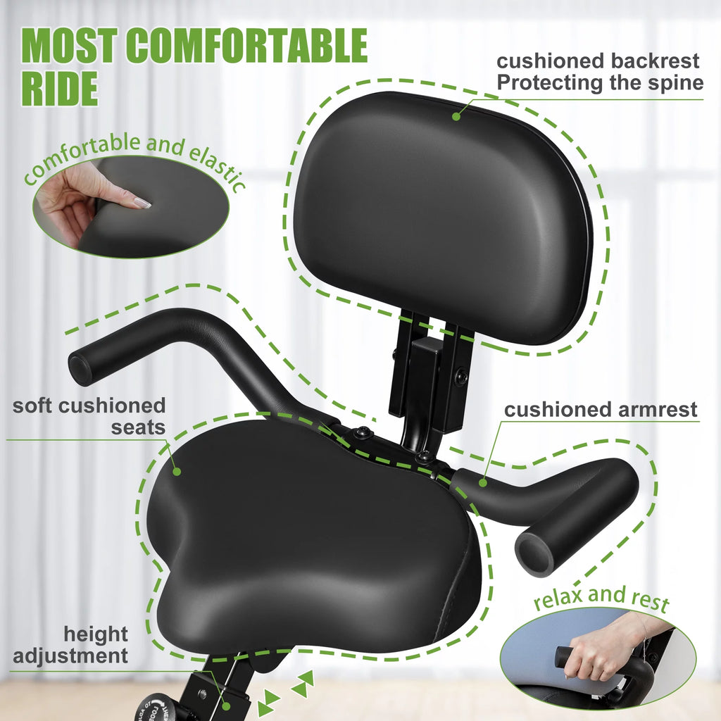 Folding Exercise Bike 16-Level Magnetic Resistance R760