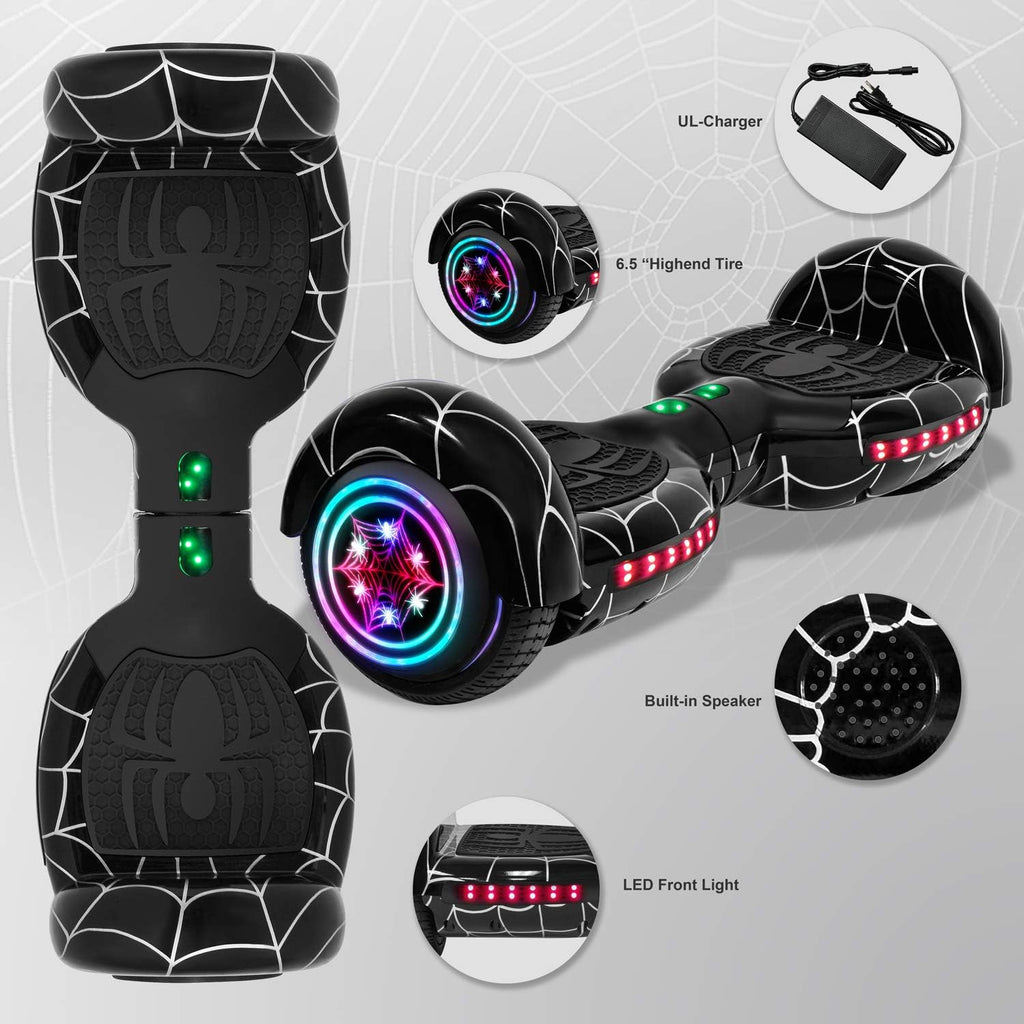 Black Self Balancing Hoverboard with LED Lights L207488