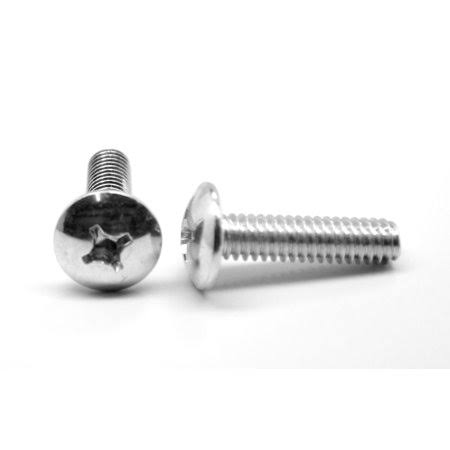1/4 inch-20 x 1 3/4 inch Coarse Thread Phillips Truss Head Stainless Steel Machine Screw Pk 100 A40263