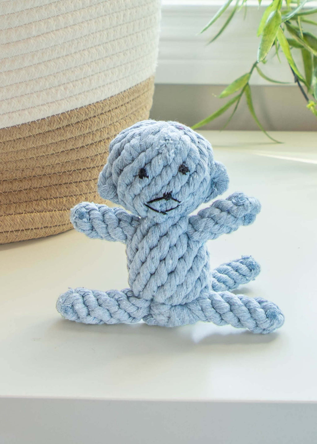 Small Dog Tug Toy Braided Rope Toy V140