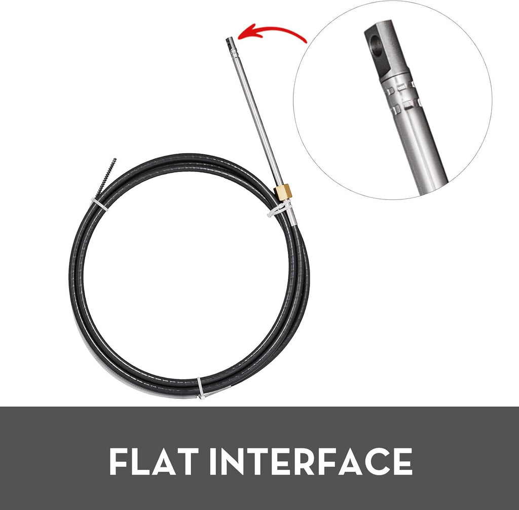 3/4'' Tapered Shaft 13 Feet Outboard Steering Cable E68197