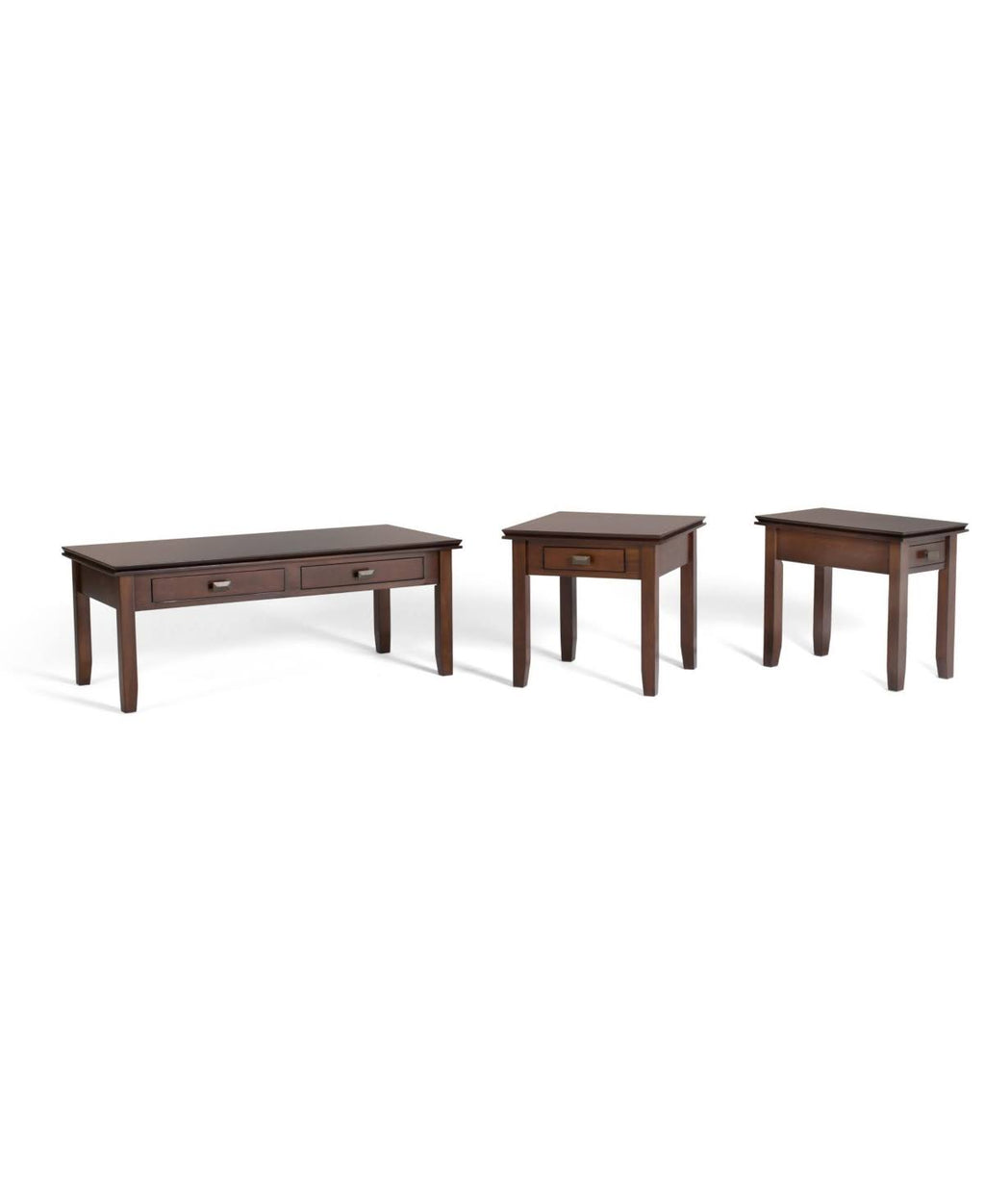Russet Brown Narrow Side Table N72316