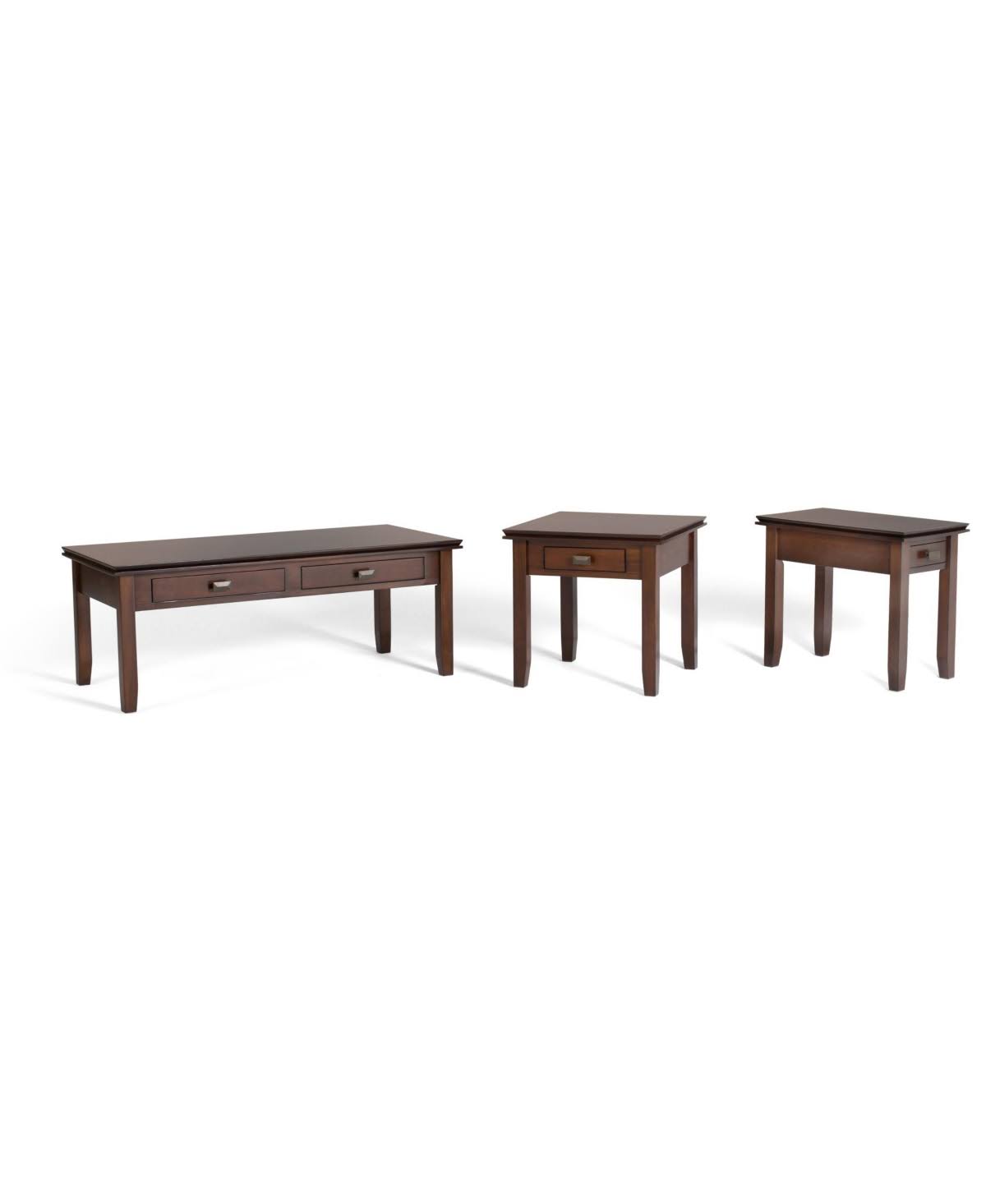 Russet Brown Narrow Side Table N72316
