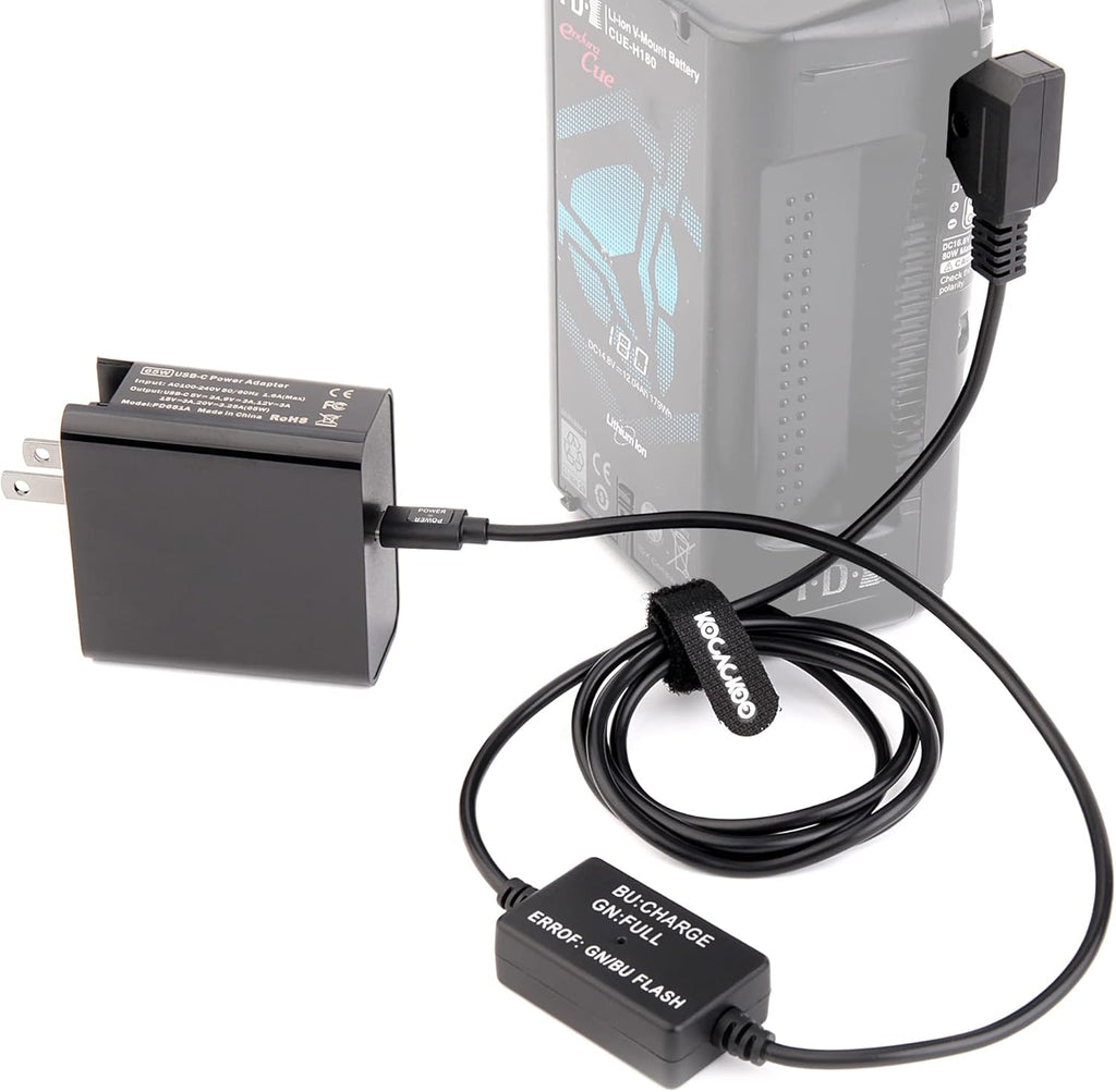 D-Tap Battery Quick Charge Power Adapter Kit, Pack of 2 H56259