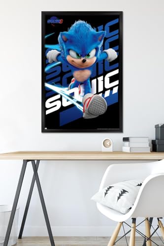 Sonic Wall Poster 22.37" x 34.00" Unframed A153826