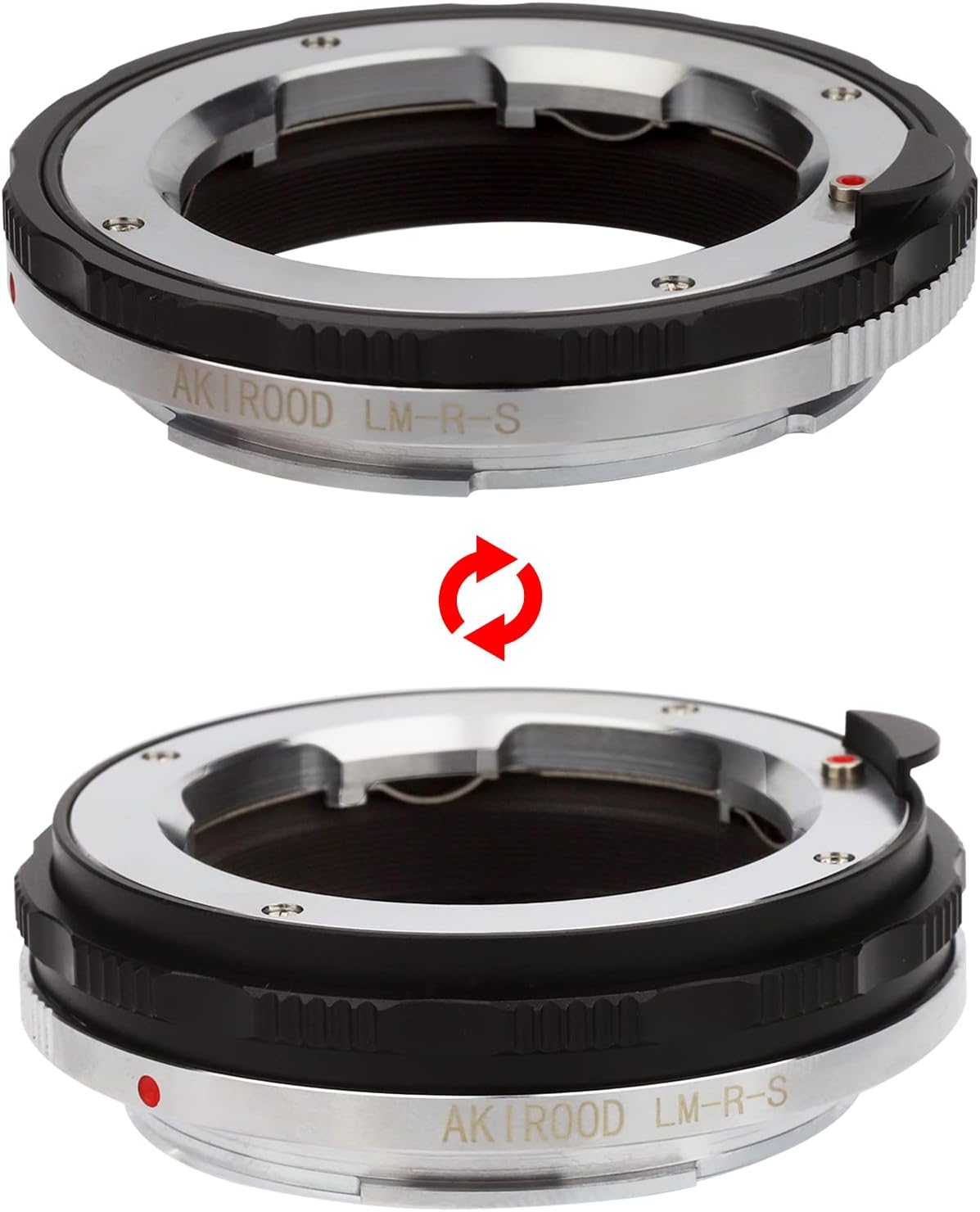 Metal Lens Mount Adapter for Leica M LM Zeiss ZM Voigtlander VM Mount Lens to RF Mount Camera H834870