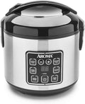 8 Cup Digital Stainless Rice Cooker and Food Steamer E472