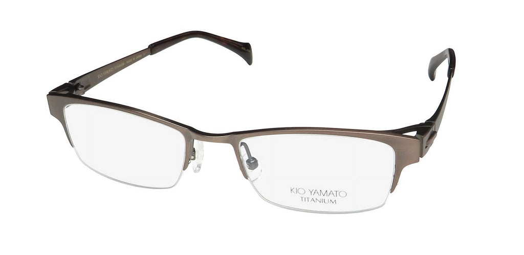 Titanium Half-Rim Eyeglass Frame K479