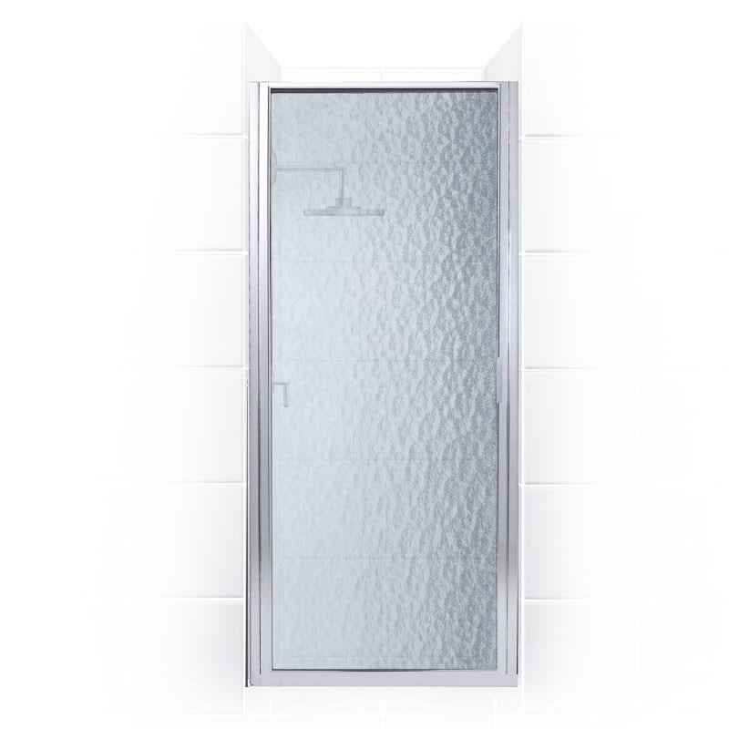 33 inch x 69 inch Framed Continuous Hinge Shower Door Q248