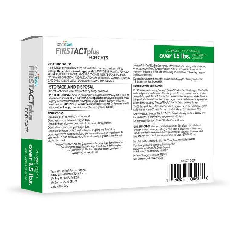 Flea and Tick Prevention for Cats C5206