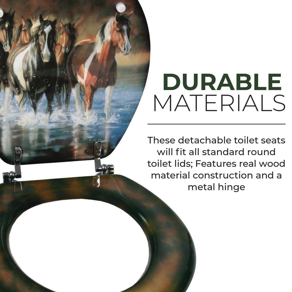 Horse Toilet Seat T359