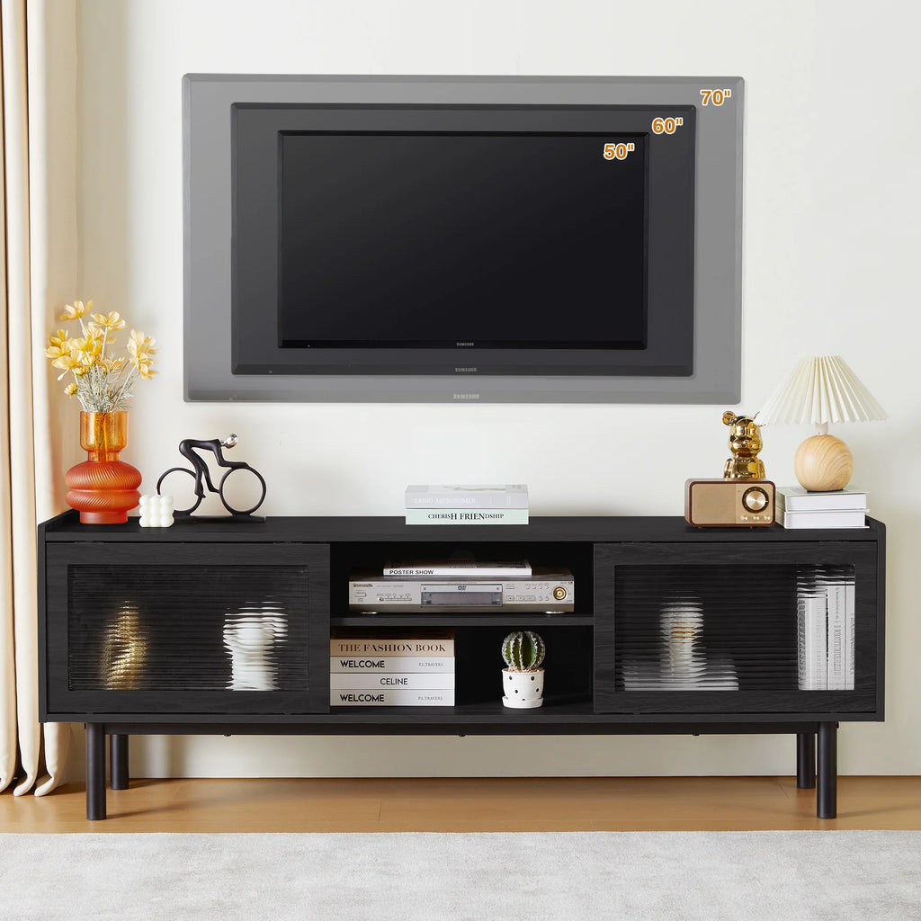 TV Stand up to 70 Natural Beige Q8058