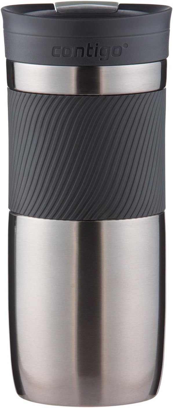 16 Oz Vacuum-Insulated Stainless Steel Travel Mug W198852