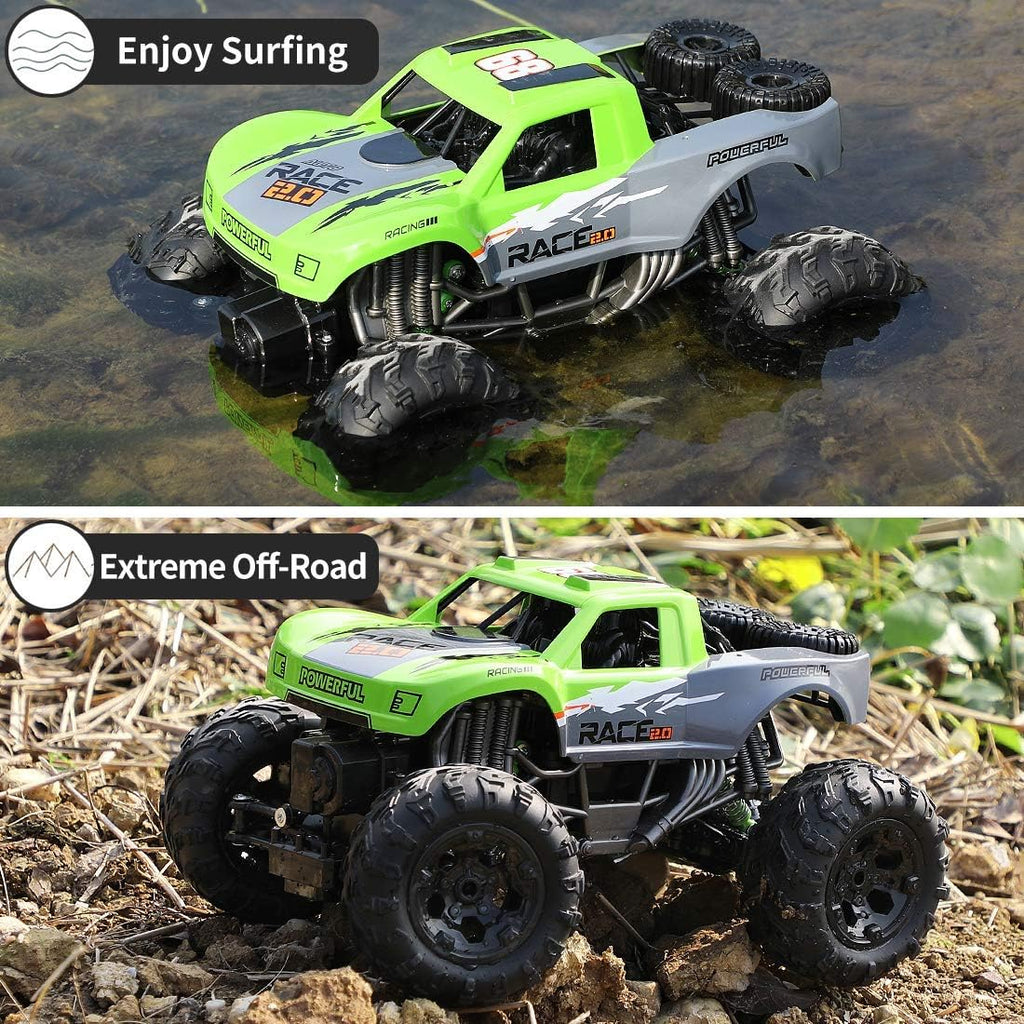 2.4GHz 4WD Waterproof Amphibious RC Car T698729